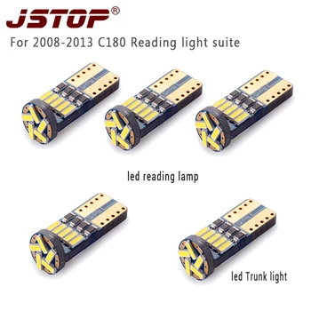 JSTOP 5piece/set For 2008-2013 C180 led car lamp t10 w5w 12V bulb 4014smd w5w canbus auto light
JSTOP 5piece/set For 2008-2013 C180 led car lamp t10 w5w 12V bulb 4014smd w5w canbus auto light