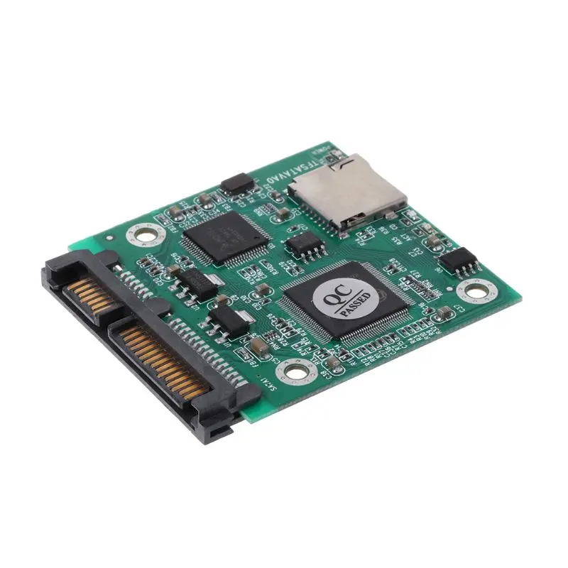 

Micro SD TF Card 22pin SATA Adapter Converter Module Board 2.5" Hdd Enclosure