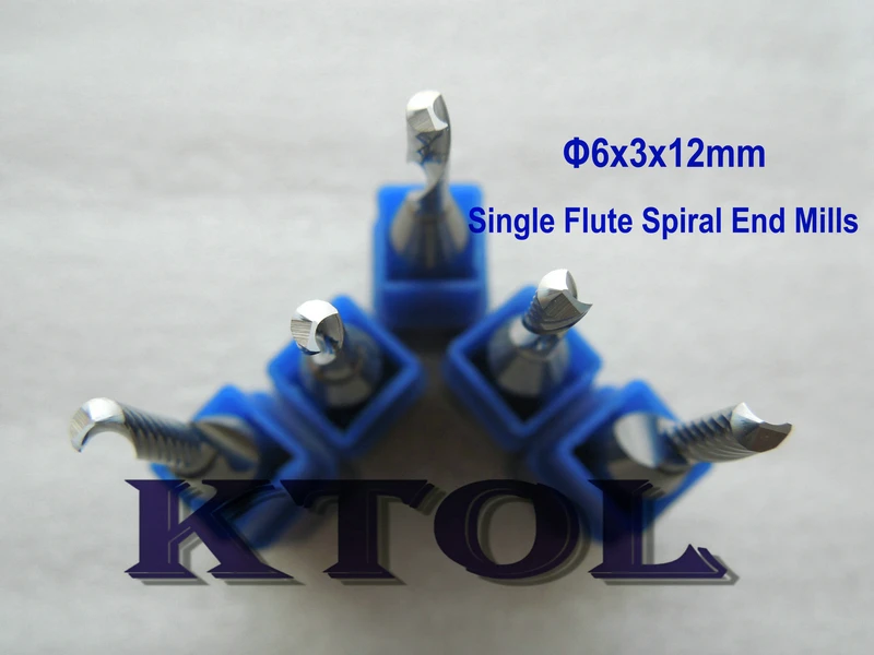 Customized 5pc 6x3x12mm End Mill Single Flute,CNC Cutting Tools Wood,Clean Cut Milling Cutter Bit on Acryl,MDF Router Machine
Customized 5pc 6x3x12mm End Mill Single Flute,CNC Cutting Tools Wood,Clean Cut Milling Cutter Bit on Acryl,MDF Router Machine