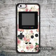 Retro Pink Flower Game Girl Case For iPhone 7 6 6s Plus 5 5s SE 5c and For iPod 5 High Quality Vintage Classic Cover