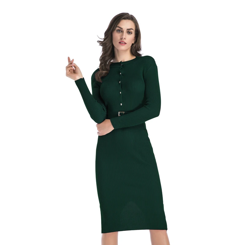 WHZHM Sashes Dresses Women Beading Skinny Sexy Full Sleeve Army Green Vintage Elegant High Elastic Round Neck Autumn Clothes
WHZHM Sashes Dresses Women Beading Skinny Sexy Full Sleeve Army Green Vintage Elegant High Elastic Round Neck Autumn Clothes