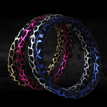 Shiny Leopard Print Design Car Steering Wheel cover Universal 37-38cm Car Styling Fit Women Girls Lady
Shiny Leopard Print Design Car Steering Wheel cover Universal 37-38cm Car Styling Fit Women Girls Lady