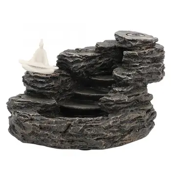 Stone Unique Resin Backflow Censer Waterfall Mountain Incense For Home Office Decoration Electric Incense
Stone Unique Resin Backflow Censer Waterfall Mountain Incense For Home Office Decoration Electric Incense