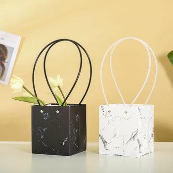 5pcs Waterproof Paper Bag With PVC Handle Marbling Flowerpot Bountique Packing Material Fresh Bonsai Plant Carrier Solid Package
5pcs Waterproof Paper Bag With PVC Handle Marbling Flowerpot Bountique Packing Material Fresh Bonsai Plant Carrier Solid Package