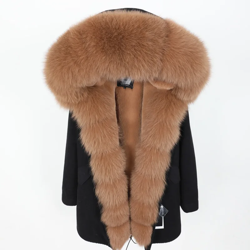 2019 New Female Coat Real Fox Fur Collar Winter Women Jacket Long Parka Thick Warm Streetwear Outerwear Parkas Detachable Brand
2019 New Female Coat Real Fox Fur Collar Winter Women Jacket Long Parka Thick Warm Streetwear Outerwear Parkas Detachable Brand