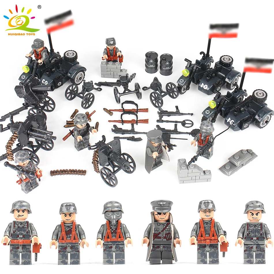 4Pcs SWAT Soldiers Pack Building Blocks Compatible Legoed Military Army WW2 Modern War Weapons Figure Bricks Toys For Children
4Pcs SWAT Soldiers Pack Building Blocks Compatible Legoed Military Army WW2 Modern War Weapons Figure Bricks Toys For Children