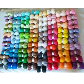 DIY wool for felting mix 93 colors merino 100% wool fiber doll needlework roving in needle felt kit 5G/bag
DIY wool for felting mix 93 colors merino 100% wool fiber doll needlework roving in needle felt kit 5G/bag