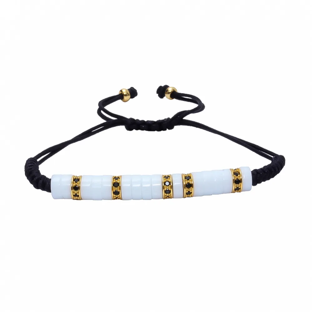 2016Newest Anil Arjandas Men Bracelet Pave Black Micro CZ and White Wood Stopper Black Rope Macrame Bracelet for Men
2016Newest Anil Arjandas Men Bracelet Pave Black Micro CZ and White Wood Stopper Black Rope Macrame Bracelet for Men