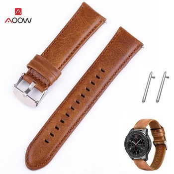 AOOW Genuine Leather Watch Strap for Samsung Gear S3 Classic Frontier Quick Release Classic Generic Bracelet Watch Band Belt
AOOW Genuine Leather Watch Strap for Samsung Gear S3 Classic Frontier Quick Release Classic Generic Bracelet Watch Band Belt