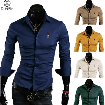 XIPENG New Mens Shirt Long Sleeve Chemise Homme 2019 Fashion Design Mens Slim Fit Dress Shirts Casual Button-Down Shirts M-XXXL
XIPENG New Mens Shirt Long Sleeve Chemise Homme 2019 Fashion Design Mens Slim Fit Dress Shirts Casual Button-Down Shirts M-XXXL