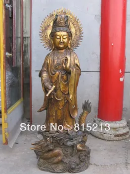 bi00110 48"Huge Chinese Bronze south China sea guanyin riding a dragon Kwan yin statue
bi00110 48"Huge Chinese Bronze south China sea guanyin riding a dragon Kwan yin statue