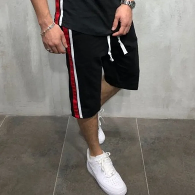 2019 new Summer Jogger Sporting Thin Men Black Bodybuilding Short Pants Male Striped pants with 7 sections Hot pants
2019 new Summer Jogger Sporting Thin Men Black Bodybuilding Short Pants Male Striped pants with 7 sections Hot pants