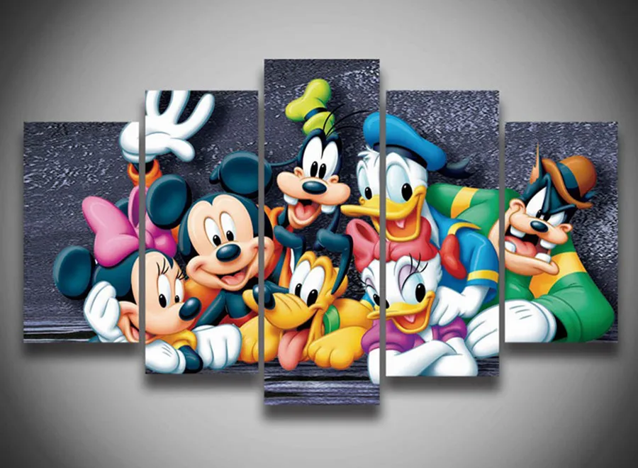 5Pcs 3D Full Square Diy Diamond Painting Cross Stitch Pattern Diamond Embroidery Cartoon Mickey Mouse Duck Room Decor
5Pcs 3D Full Square Diy Diamond Painting Cross Stitch Pattern Diamond Embroidery Cartoon Mickey Mouse Duck Room Decor