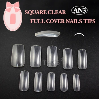 1bag/lot * 500pcs clear natural square False Acrylic UV Gel full cover French Nail Art Tips
1bag/lot * 500pcs clear natural square False Acrylic UV Gel full cover French Nail Art Tips