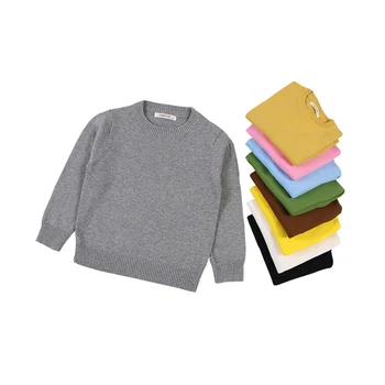2019 Spring Girls Sweater Solid Kids Pullover Boys Base Sweater Casual Children Knit Wear Boys Clothing
2019 Spring Girls Sweater Solid Kids Pullover Boys Base Sweater Casual Children Knit Wear Boys Clothing