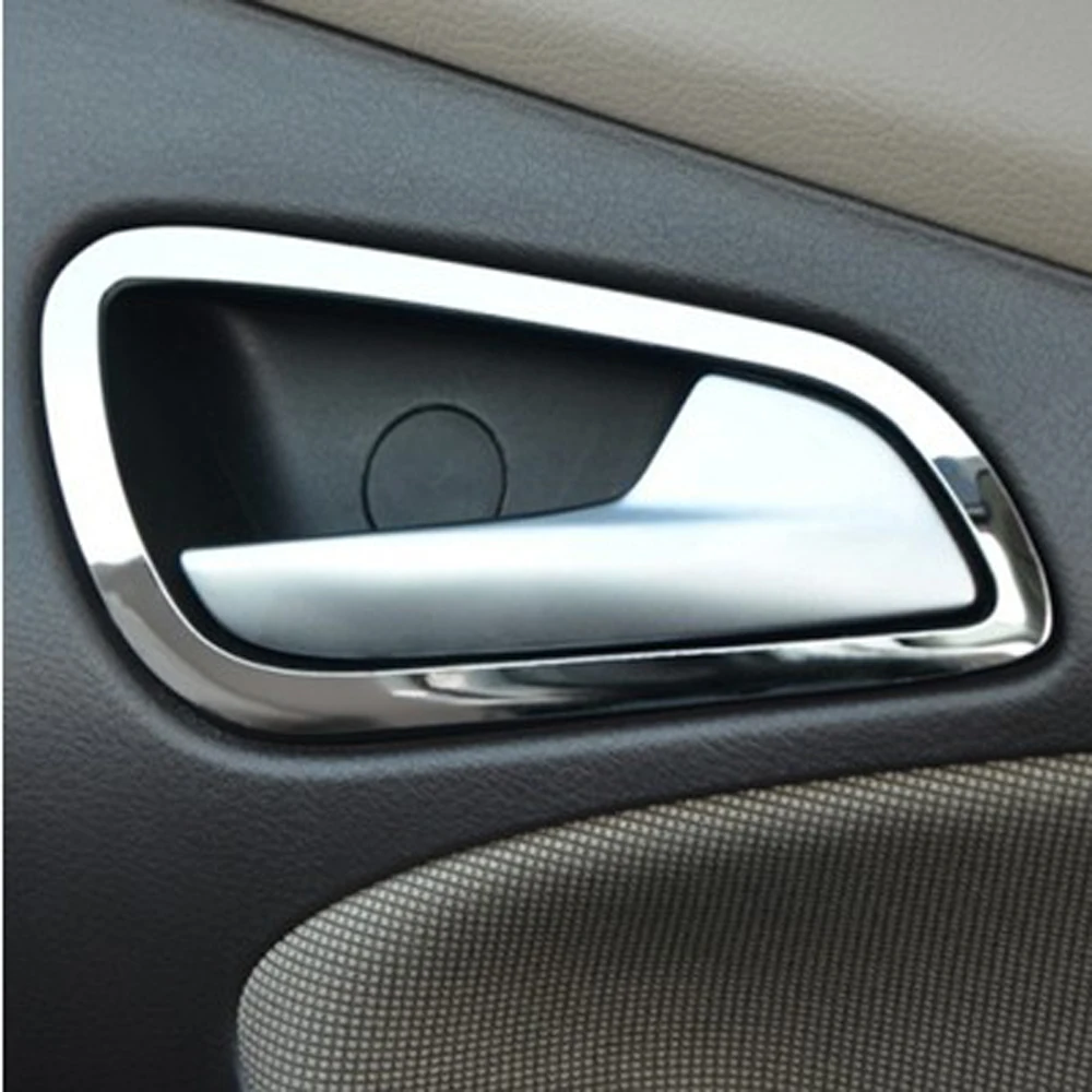 Hot Quality Picks 4PCS Car stainless steel interior doors hand-clasping decoration ring For Ford Focus 3 MK3 2012 2013 2014 2015
Hot Quality Picks 4PCS Car stainless steel interior doors hand-clasping decoration ring For Ford Focus 3 MK3 2012 2013 2014 2015
