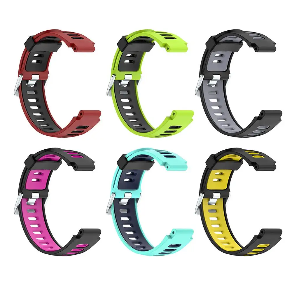 High Quality Silicone Replacement Wrist Band Soft Two-color Silicone Smart Watch Band Strap For Garmin 220/230/235/620/630/735XT
High Quality Silicone Replacement Wrist Band Soft Two-color Silicone Smart Watch Band Strap For Garmin 220/230/235/620/630/735XT