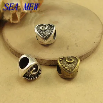 50PCS 11*11*9MM Heart Bail Beads Connector Antique Bronze/Silver Color Vintage Metal Zinc Alloy End Beads DIY Jewelry Findings
50PCS 11*11*9MM Heart Bail Beads Connector Antique Bronze/Silver Color Vintage Metal Zinc Alloy End Beads DIY Jewelry Findings