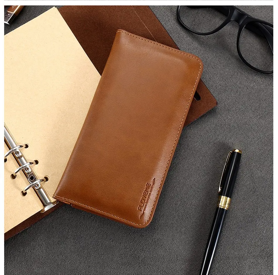 FLOVEME Leather Wallet Case For Samsung Galaxy Note 8 S8 S8 Plus S7 S6 Edge 5.5 Inch Cases For iPhone X 8 7 6 6S Plus Phone Bags 23