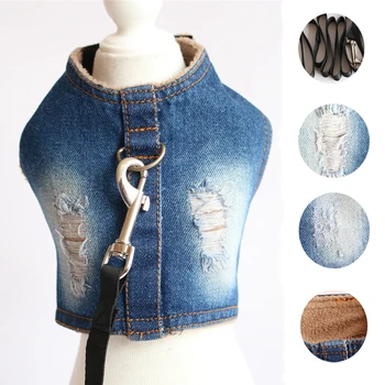 2020 Newest Dog Harness Vest Pet Chest Strap Walking Traction Rope For Dog Denim Dog Harness With Leash Sets Jeans Vest Style 10
2020 Newest Dog Harness Vest Pet Chest Strap Walking Traction Rope For Dog Denim Dog Harness With Leash Sets Jeans Vest Style 10