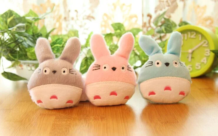 3Colors - Super Kawaii 6CM TOTORO Stuffed TOY ; Plush String Pendant TOY BAG Key Chain Charm Bouquet TOY DOLL
3Colors - Super Kawaii 6CM TOTORO Stuffed TOY ; Plush String Pendant TOY BAG Key Chain Charm Bouquet TOY DOLL