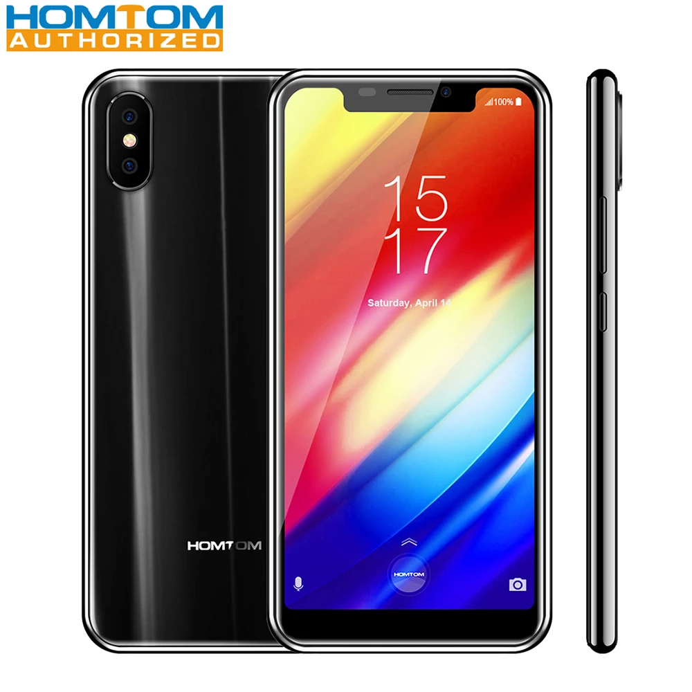 

Homtom H10 4G Smartphone 5.85 Inch Android 8.1 MTK6750T Octa Core 4GB RAM 64GB ROM Fingerprint Recognition Type-C 3500mAh