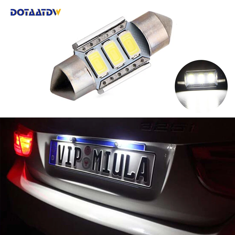 1x Canbus Error Free 36mm 3 Led Festoon Car LED Number Plate Lights Bulbs For Volvo S40 V50 V70 C30 C70 70 s80 XC90 s60
1x Canbus Error Free 36mm 3 Led Festoon Car LED Number Plate Lights Bulbs For Volvo S40 V50 V70 C30 C70 70 s80 XC90 s60