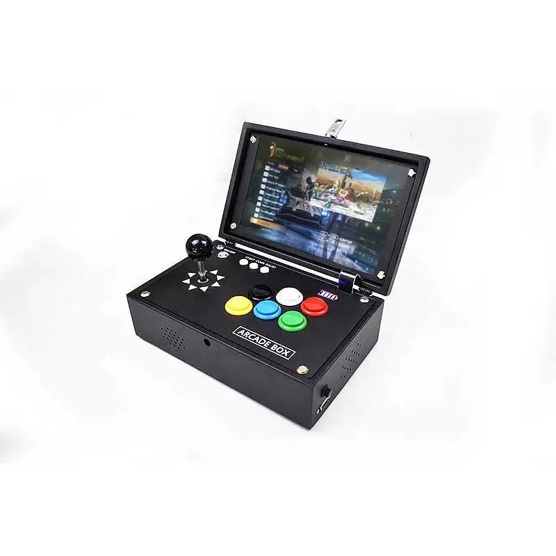3D Pandora 10 " Inch LCD 2263 in 1 Mini Arcade Console Zero Delay Joystick Buttons PCB Board Retro Video Arcade Machine
3D Pandora 10 " Inch LCD 2263 in 1 Mini Arcade Console Zero Delay Joystick Buttons PCB Board Retro Video Arcade Machine