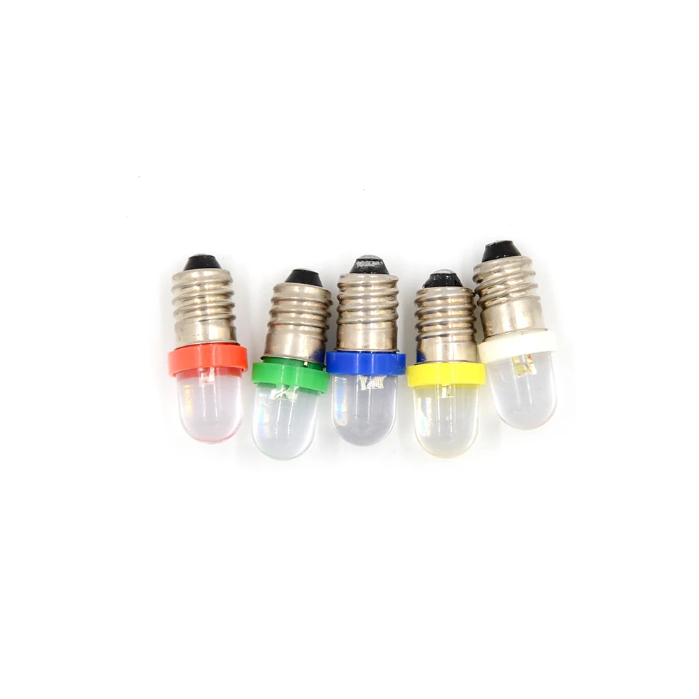 5pcs/lot Low Power Consumption E10 LED Screw Base Indicator Bulb Cold White 6V/12V/24V DC Light Bulb Top Quality
5pcs/lot Low Power Consumption E10 LED Screw Base Indicator Bulb Cold White 6V/12V/24V DC Light Bulb Top Quality