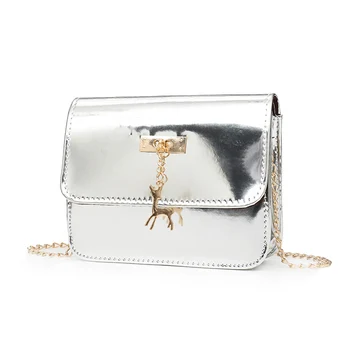 Shoulder Bag PU Leather Metal Chain Handbag Deer Pendant Lady Casual Messenger Women Bags FA$1
Shoulder Bag PU Leather Metal Chain Handbag Deer Pendant Lady Casual Messenger Women Bags FA$1
