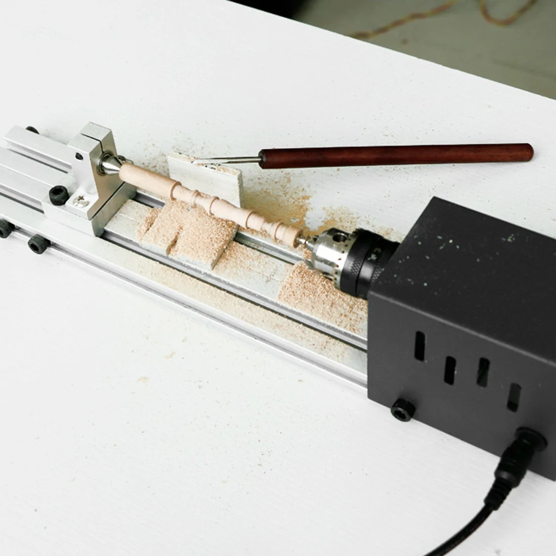100W DIY Mini woodworking Beads Machine Grinding and Polishing Lathe Buddha Pearl Lathe Drill Rotary wood Tool
100W DIY Mini woodworking Beads Machine Grinding and Polishing Lathe Buddha Pearl Lathe Drill Rotary wood Tool