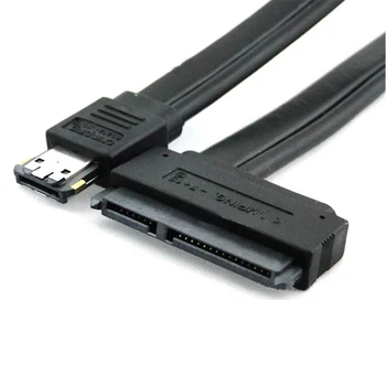 

New Dual Power eSATA USB 12V 5V Combo to 22Pin SATA USB Hard Disk Cable 22Pin SATA is (7pin+15Pin) A30