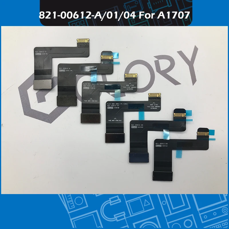 Original New A1707 Keyboard Cable 821-00612-A/01/04 for Macbook Pro Retina 15" A1707 Keyboard Flex Cable 2016 2017 EMC 3072 3162
Original New A1707 Keyboard Cable 821-00612-A/01/04 for Macbook Pro Retina 15" A1707 Keyboard Flex Cable 2016 2017 EMC 3072 3162