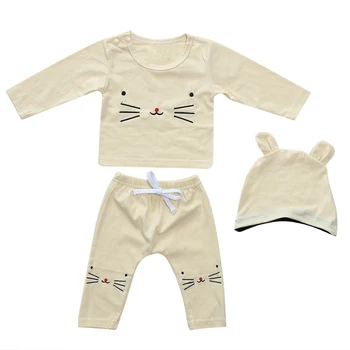 Newborn Baby Autumn Winter Warm Underclothes Set Cartoon Embroidered Cat Pattern Soft Cotton Underwear Tops Long Pants Outfits
Newborn Baby Autumn Winter Warm Underclothes Set Cartoon Embroidered Cat Pattern Soft Cotton Underwear Tops Long Pants Outfits
