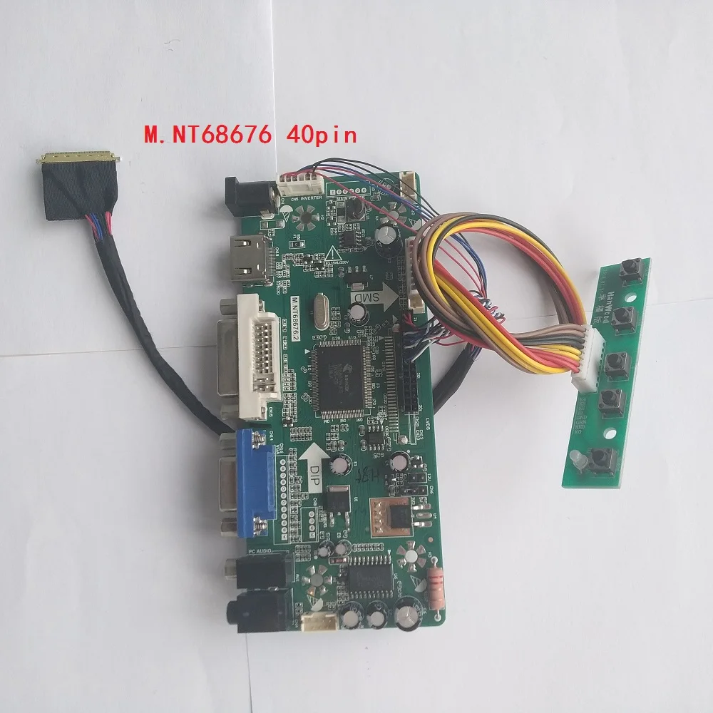 Kit For LP173WD1-TLG1 M.NT68676 Controller board 1600X900 17.3" 40pin LVDS VGA Screen HDMI DVI Panel monitor LED LCD
Kit For LP173WD1-TLG1 M.NT68676 Controller board 1600X900 17.3" 40pin LVDS VGA Screen HDMI DVI Panel monitor LED LCD