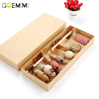 2019 Feather Mice Cat Toy Funny Fun Playing Play Toy For Pet Cat Bell The Dangle Faux Mouse Roped Rod 7 Pcs one Set
2019 Feather Mice Cat Toy Funny Fun Playing Play Toy For Pet Cat Bell The Dangle Faux Mouse Roped Rod 7 Pcs one Set