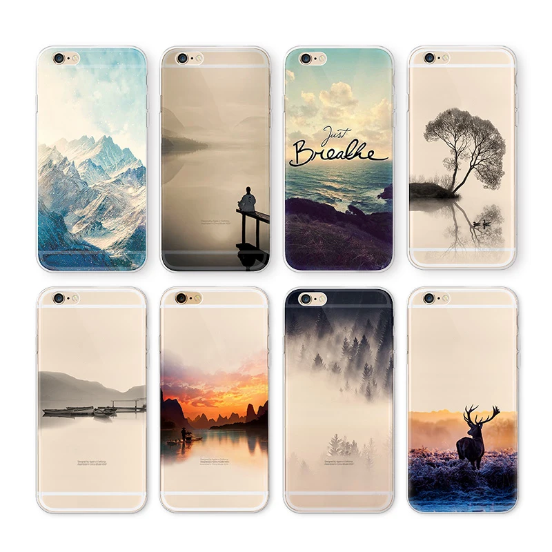 Plastic Painted Phone Cases For iphone 6 6s plus Landscape Scenery Mountain Clouds Cat Deer Hard back cover for iphone 6 6s
Plastic Painted Phone Cases For iphone 6 6s plus Landscape Scenery Mountain Clouds Cat Deer Hard back cover for iphone 6 6s