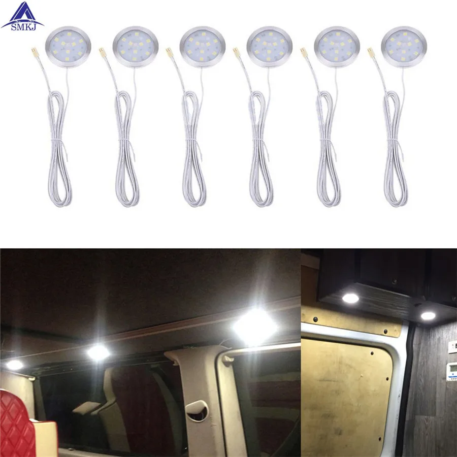 2V 1.8W Car Interior LED Spot Lights Slim Flush for VW T4 T5 Transporter Camper Van Boat
2V 1.8W Car Interior LED Spot Lights Slim Flush for VW T4 T5 Transporter Camper Van Boat