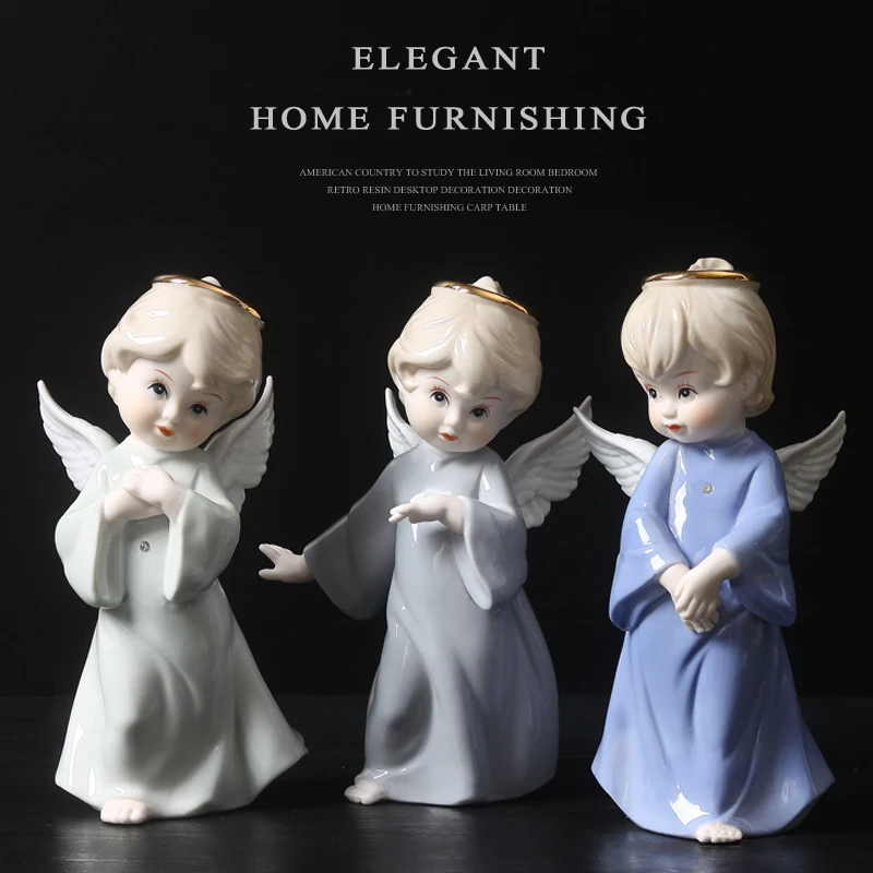 elegant white ceramic statue angel sculpture porcelain angel figurine modern craft ornament home decoration christmas gift
elegant white ceramic statue angel sculpture porcelain angel figurine modern craft ornament home decoration christmas gift