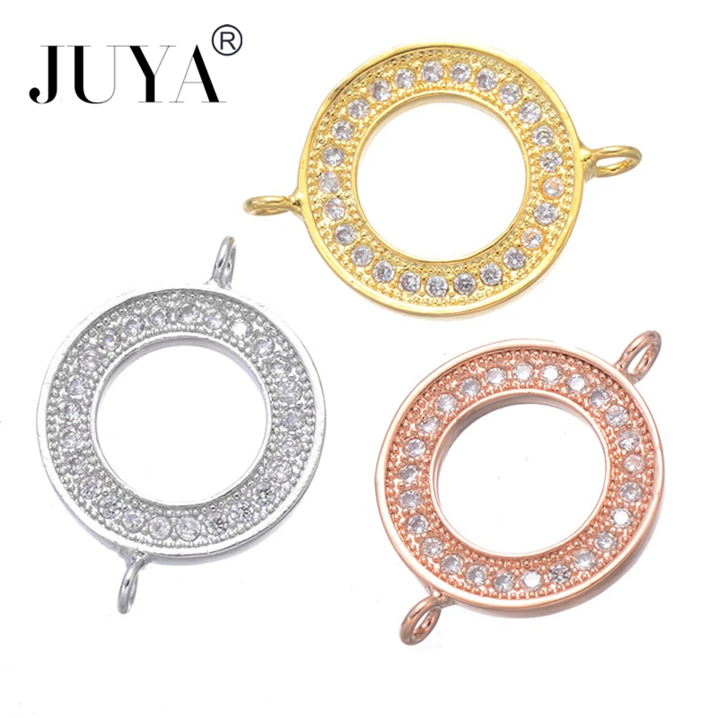 Supplies For Jewelry Copper Zircon Rhinestone Simple Round Circle Connectors For DIY Bracelets Necklaces Earrings Jewelry Making
Supplies For Jewelry Copper Zircon Rhinestone Simple Round Circle Connectors For DIY Bracelets Necklaces Earrings Jewelry Making