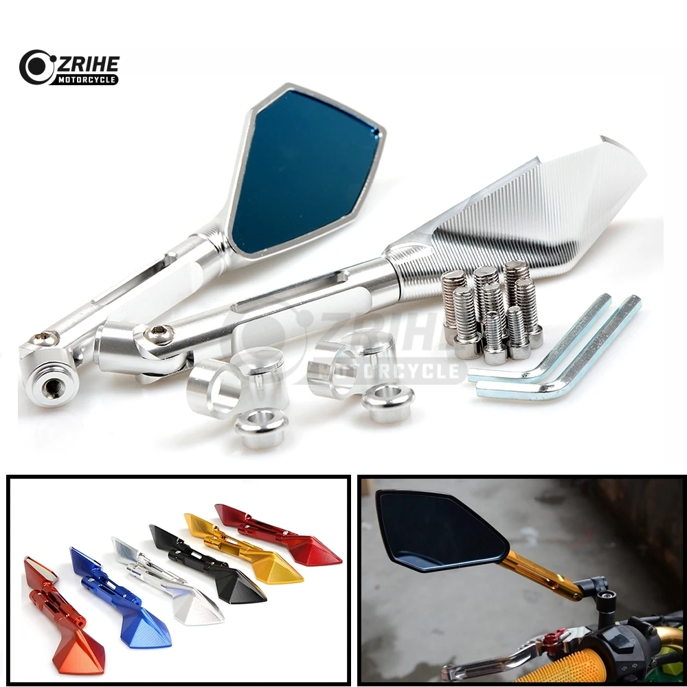 Motorcycle universal CNC motorcycle Motorbike rearview Side mirror FOR BMW S1000RR HP4
Motorcycle universal CNC motorcycle Motorbike rearview Side mirror FOR BMW S1000RR HP4