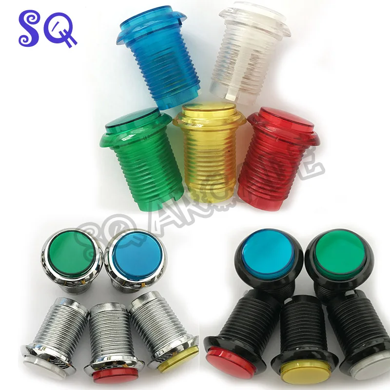 12V/5V LED Light Lamp Arcade push button little Round Arcade Video Game Player Push Button+ microswitch+stents 15 color
12V/5V LED Light Lamp Arcade push button little Round Arcade Video Game Player Push Button+ microswitch+stents 15 color