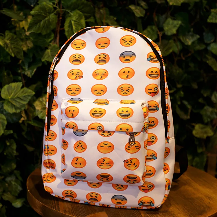 Baru kualitas tinggi Emoji ransel Tersenyum ransel sekolah Mochila pria/wanita ransel untuk remaja perempuan backpack
Baru kualitas tinggi Emoji ransel Tersenyum ransel sekolah Mochila pria/wanita ransel untuk remaja perempuan backpack