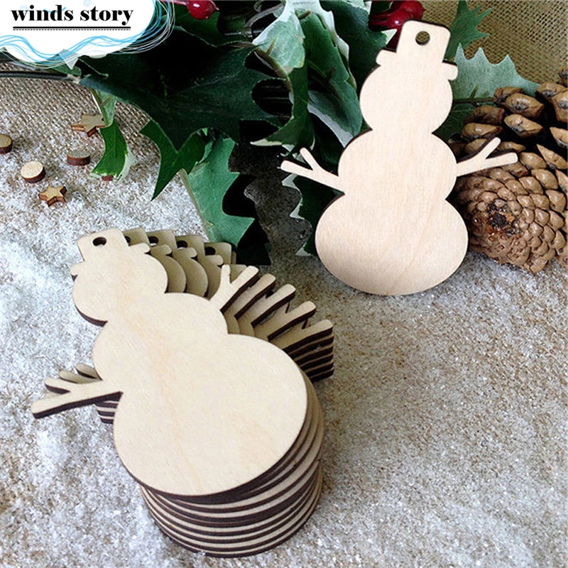 10pcs/lot Chrismas Snowman Wood Chips With Rope Ornaments Christmas Tree Scrapbooking Decor Home Shop Hanging Tags Crafts Gift
10pcs/lot Chrismas Snowman Wood Chips With Rope Ornaments Christmas Tree Scrapbooking Decor Home Shop Hanging Tags Crafts Gift