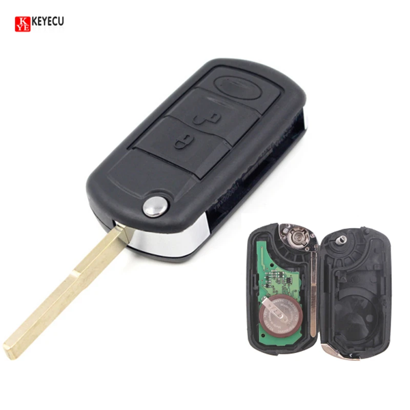 Keyecu Flip Remote Car Key Fob 315/433MHz PCF7941 for LR3 Range Rover Sport 2005-2011 Year Auto Remote FCC ID:NT8-15K6014CFFTXA
Keyecu Flip Remote Car Key Fob 315/433MHz PCF7941 for LR3 Range Rover Sport 2005-2011 Year Auto Remote FCC ID:NT8-15K6014CFFTXA