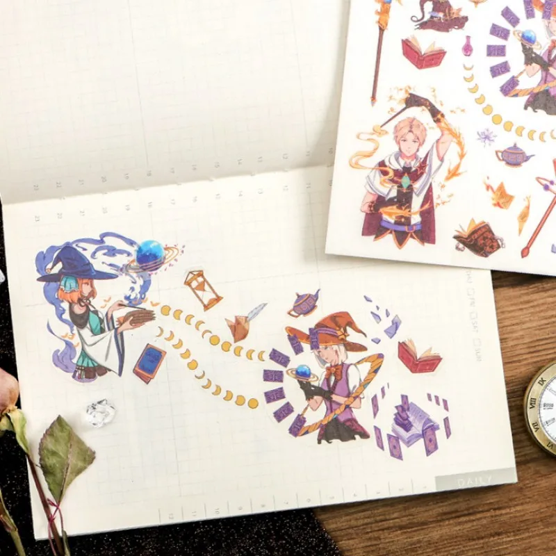 Magic College series witch wizard paper stickers diy adhesive paper Scrapbook Notebook decoration sticker stationery kids gifts
Magic College series witch wizard paper stickers diy adhesive paper Scrapbook Notebook decoration sticker stationery kids gifts