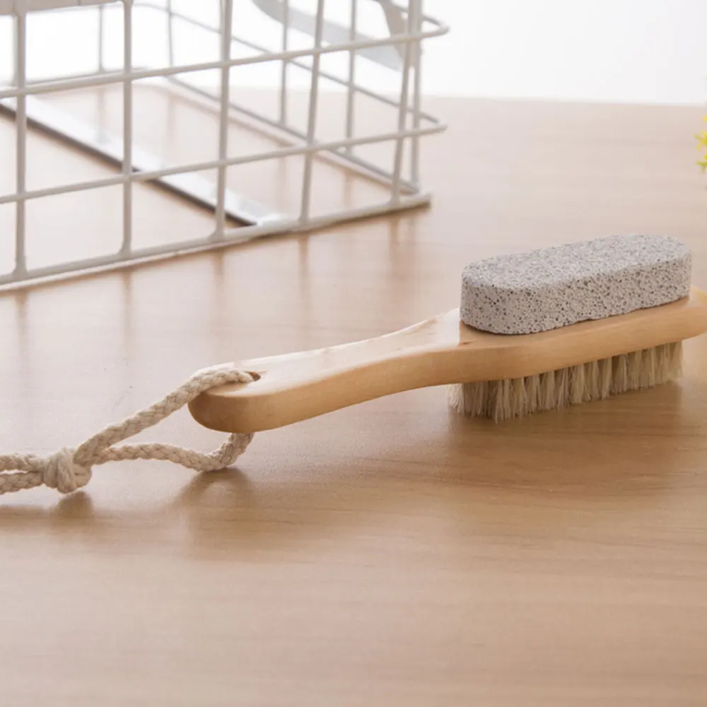 Floating Stone Pig Bristle Brush Combined With Exfoliation To Remove Dead Skin Self-Massage Spa Bathroom Accessories
Floating Stone Pig Bristle Brush Combined With Exfoliation To Remove Dead Skin Self-Massage Spa Bathroom Accessories