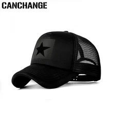 Canchange marca de moda boné de beisebol feminino ao ar livre chapéu de beisebol respirável masculino feminino verão malha boné de beisebol-bonés gorras(China)