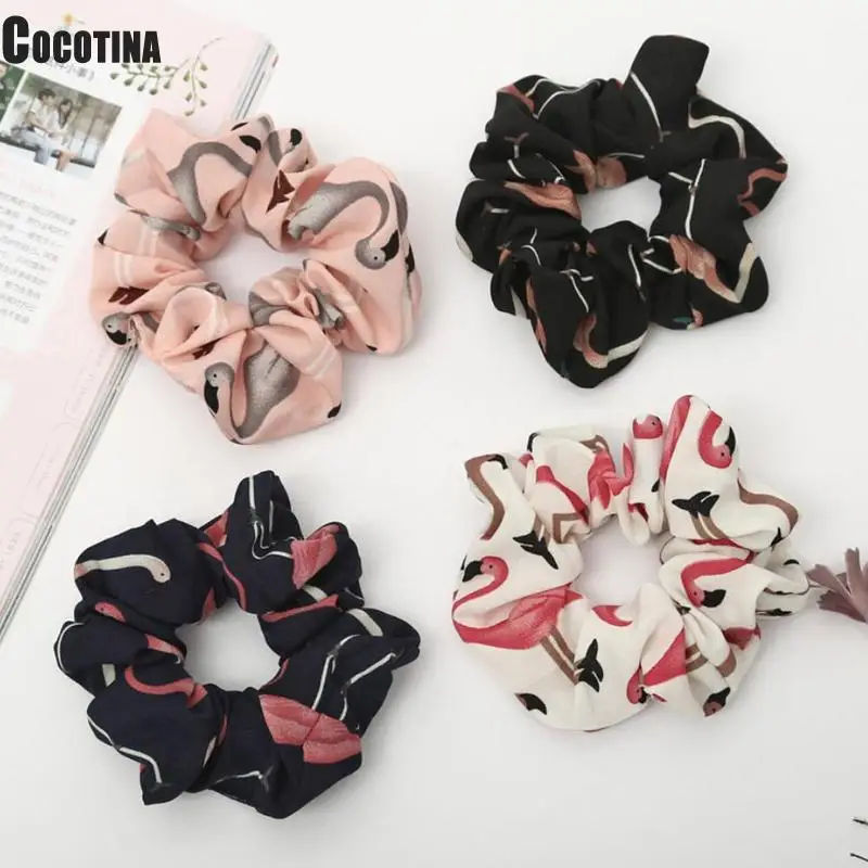 Fashion Floral Flamingo Solid Houndstooth Design Women Hair Accesorios Hair Tie Scrunchie Ponytail Hair Holder Rope
Fashion Floral Flamingo Solid Houndstooth Design Women Hair Accesorios Hair Tie Scrunchie Ponytail Hair Holder Rope