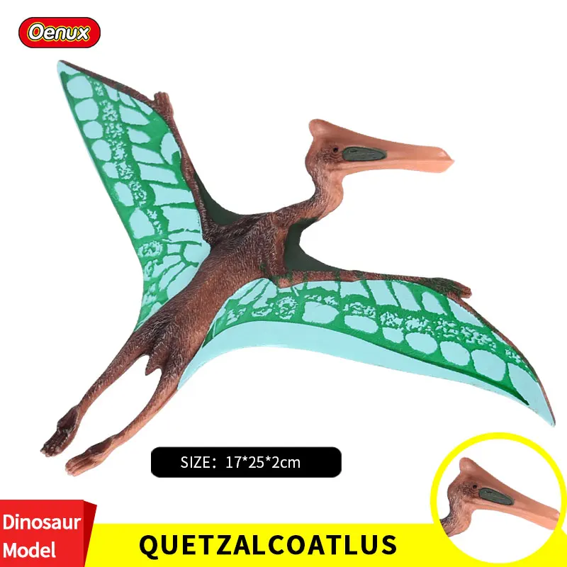 Oenux New Arrival Jurassic Quetzalcoatlus Dinosaur Model Pteranodon Pterodactyl Action Figures Collection Toy For Kids Gift
Oenux New Arrival Jurassic Quetzalcoatlus Dinosaur Model Pteranodon Pterodactyl Action Figures Collection Toy For Kids Gift
